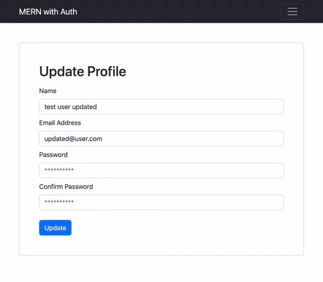 MERN with auth